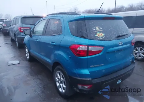 2019 Ford Ecosport Se z USA, uszkodzony, nr VIN MAJ3S2GE2KC304085